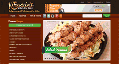Desktop Screenshot of fauziaskitchenfun.com